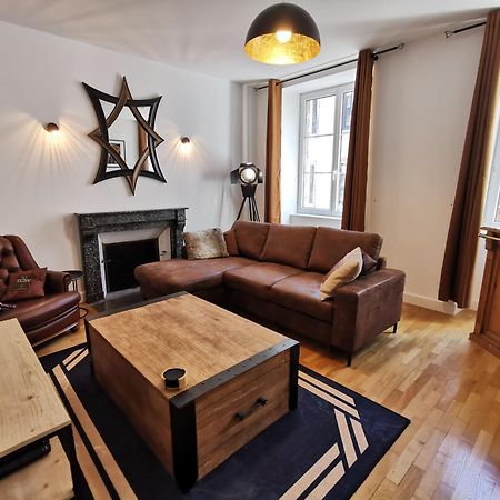 Appartement 3 Chambres Au Coeur Du Jura, Ideal Famille Salins-les-Bains Luaran gambar
