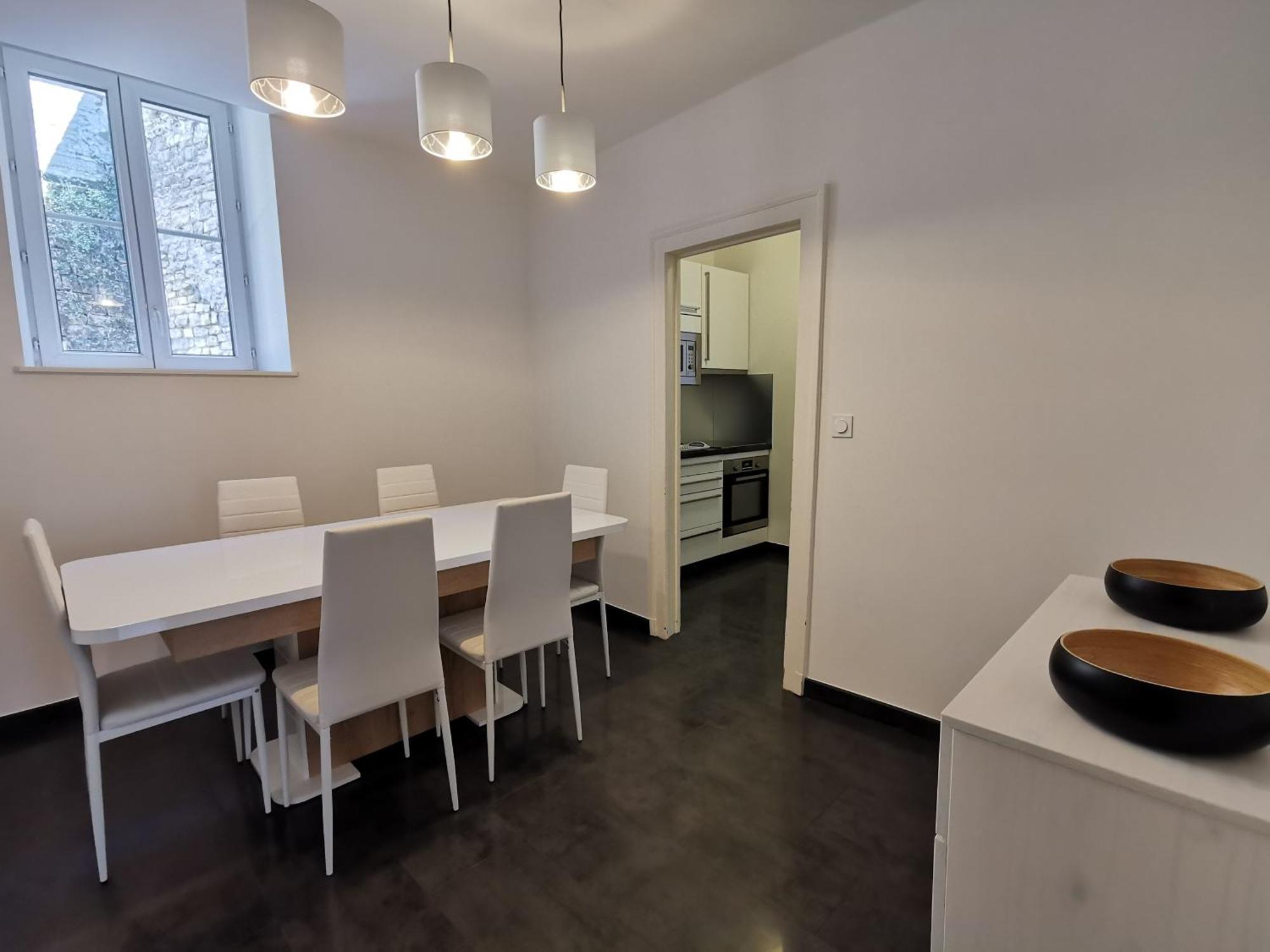 Appartement 3 Chambres Au Coeur Du Jura, Ideal Famille Salins-les-Bains Luaran gambar