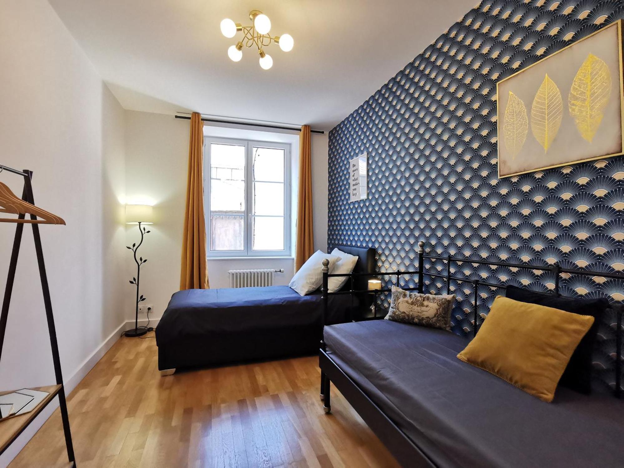 Appartement 3 Chambres Au Coeur Du Jura, Ideal Famille Salins-les-Bains Luaran gambar